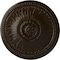 Ekena Millwork Bailey Ceiling Medallion (Fits Canopies up to 4"), Hand-Painted Bronze, 18 1/8"OD x 3/4"P CM19BIBZS - alternate 1